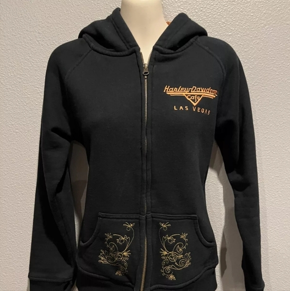 Women's medium Harley-Davidson Cafe- Las Vegas sweatshirt - Picture 2 of 7